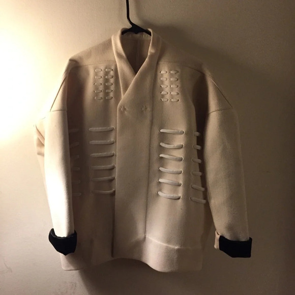 Rick Owens Morse Dagger Wool Jacket - Picture 1 of 8